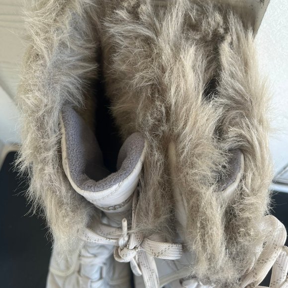 Columbia Women's Mix Mid III Waterproof White Winter Boots Size 10 YL5164-920 - Picture 9 of 11